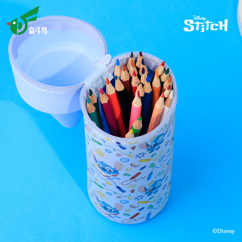 Disney Licensed Stitch Large-Capacity Stationery Organizer for Students