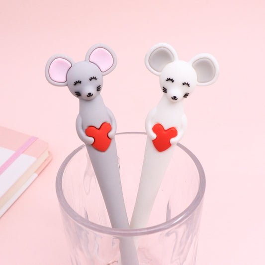 Mouse Cartoon Pen grey