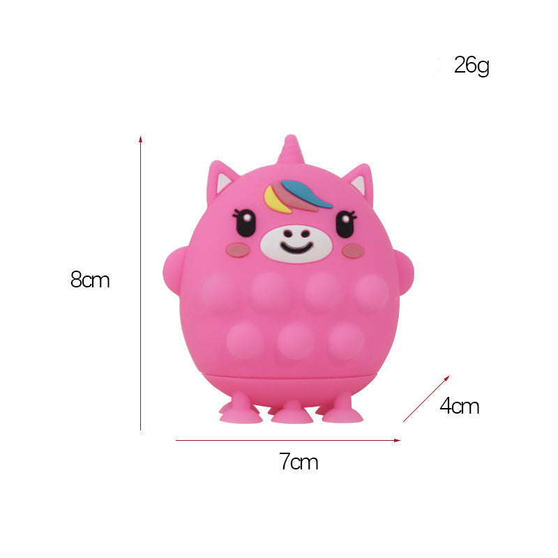 Pink Unicorn Decompression Toy