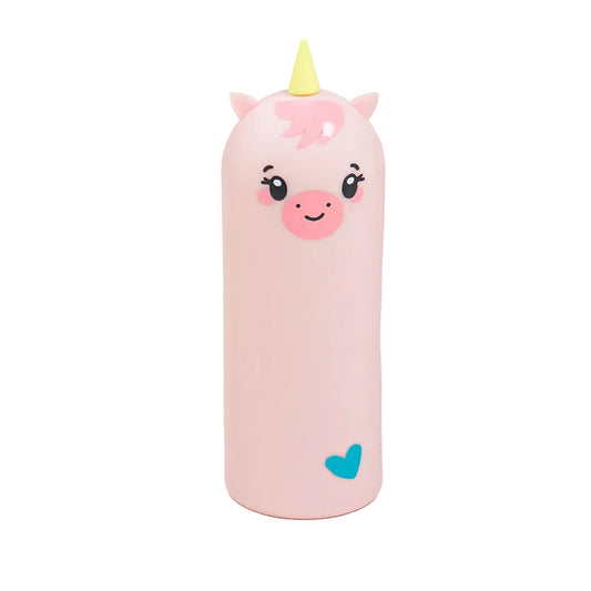 pink unicorn pencil holder
