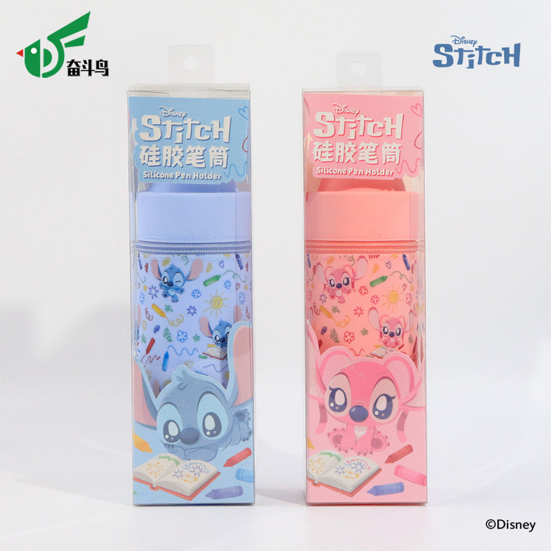 Disney Licensed Stitch Large-Capacity Stationery Organizer for Students