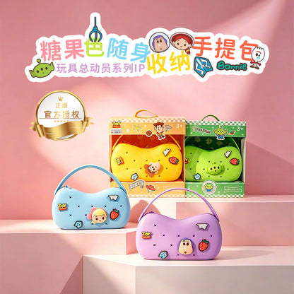Licensed Toy Story DIY Silicone Mini Handbag, 5 Cartoon Colors