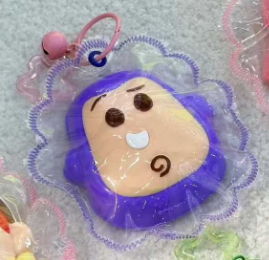 Toy Story Squishy Charm  Soft Silicone Fidget Keychain for Bag & Backpack - Cute Gift for Kids