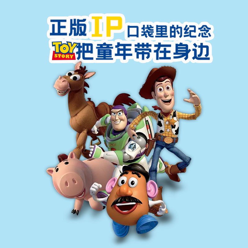 Disney Officially Licensed Toy Story Sound-Making Fidget Keychain, Silicone Pop It Charm, Bulk Wholesale In Stock