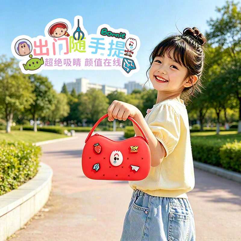 Licensed Toy Story DIY Silicone Mini Handbag, 5 Cartoon Colors