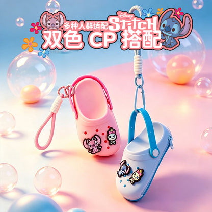 Disney Stitch DIY Silicone Mini Storage Keychain Pouch