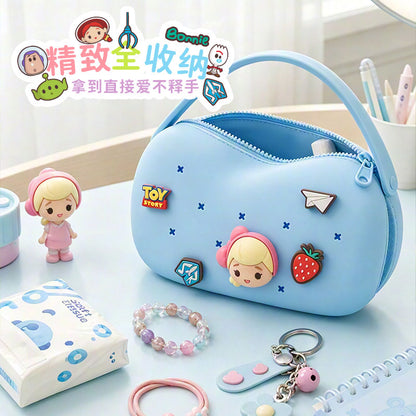Licensed Toy Story DIY Silicone Mini Handbag, 5 Cartoon Colors