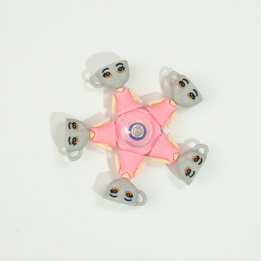 Mythical Creature Fidget Spinner - Soft PVC Animal Spinning Toy - Stress Relief Sesory Toy for Kids & Adults - ADHD Focus Tooln