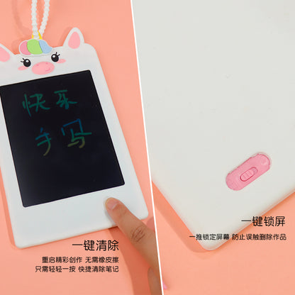 LCD Writing Tablet for Kids - Erasable Electronic Drawing Board - One-Click Clear Doodle Pad - Reusable Digital Sketch Toy