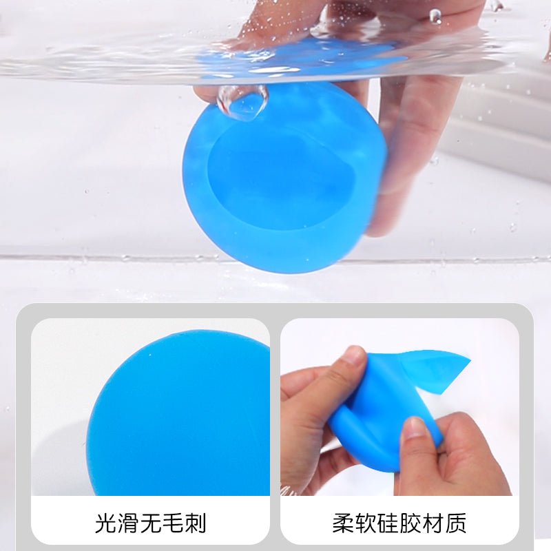 儿童可重复使用硅胶水球 - 快速注水自封水弹 - 夏季泳池派对和水仗玩具