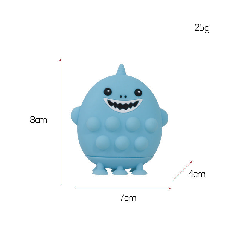 Blue Shark Decompression Toy