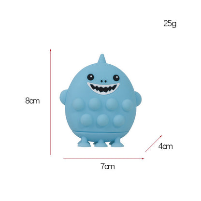 Blue Shark Decompression Toy