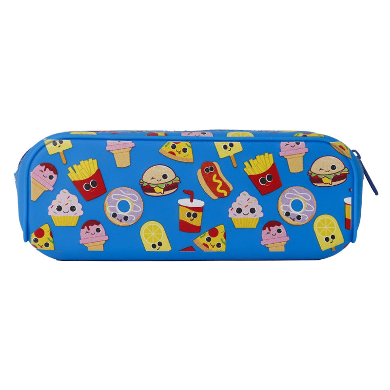 Blue pencil case