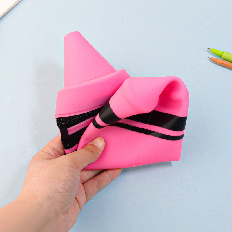 Folding press pencil case
