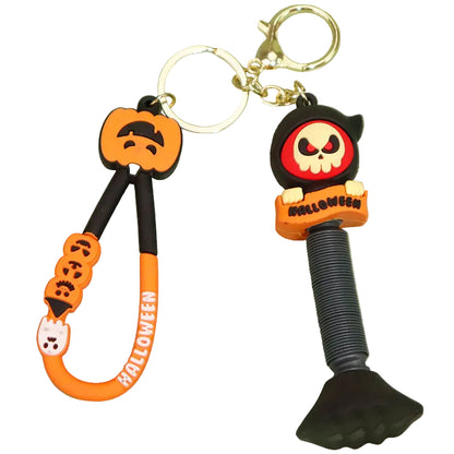 Halloween black Keychain