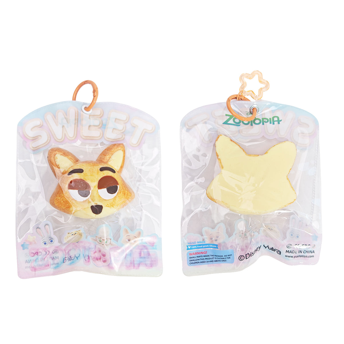 Zootopia Series Handmade LSR Liquid Silicone Squishy Toys – Soft Squeeze Sensory Toys, Cute Animal Characters
