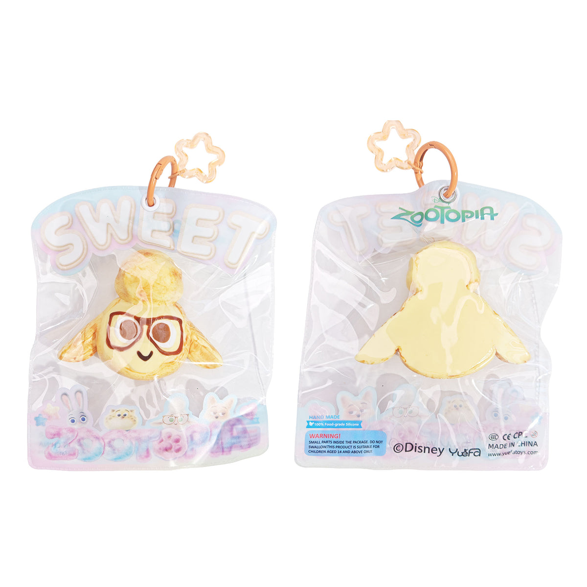 Zootopia Series Handmade LSR Liquid Silicone Squishy Toys – Soft Squeeze Sensory Toys, Cute Animal Characters