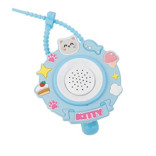 Creative New Unicorn Recording Horn Keychain - Cute Cartoon Bag Hanging Accessory