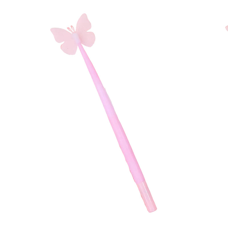 Pink Butterfly Pen