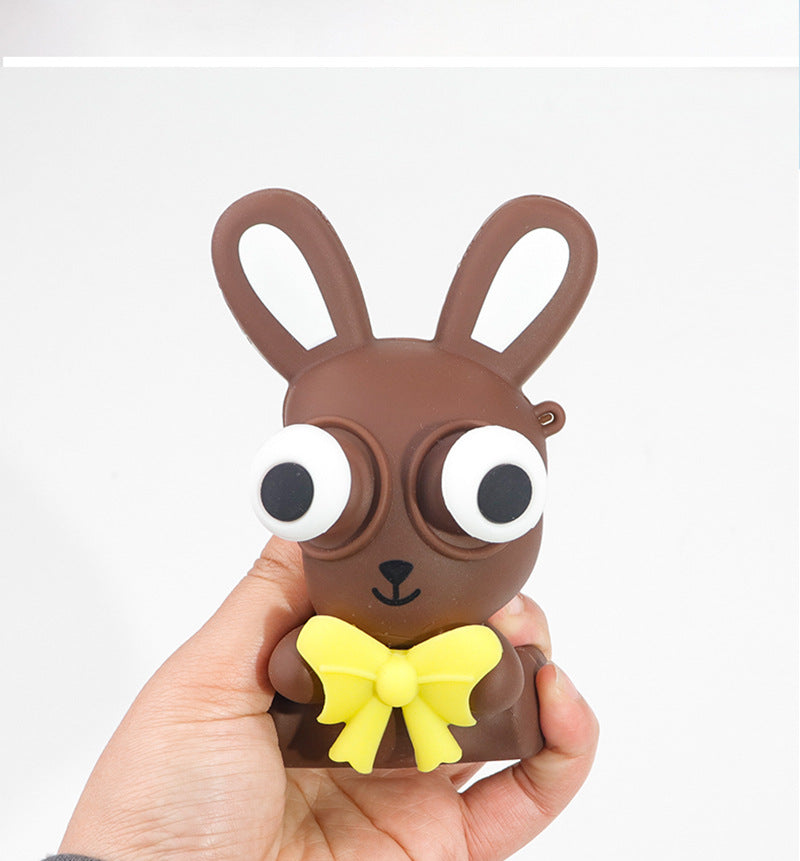 Rabbit with Protruding Eyes