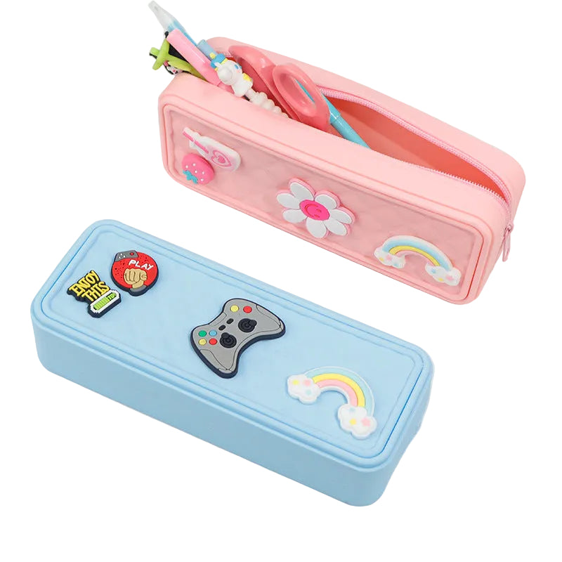 Rectangular pencil case