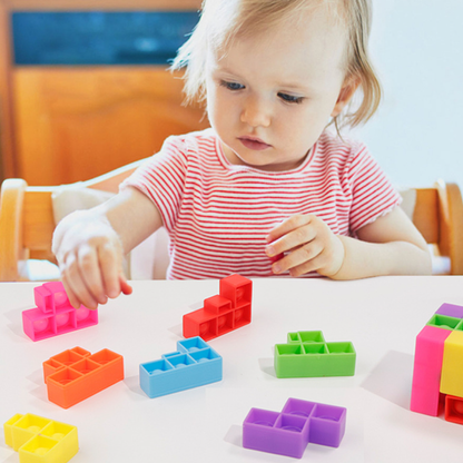 Silicone Tetris children's toy