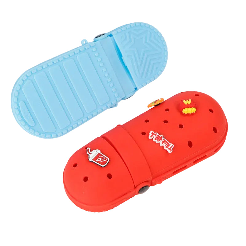 Slipper-Style Hole Pencil Case supply