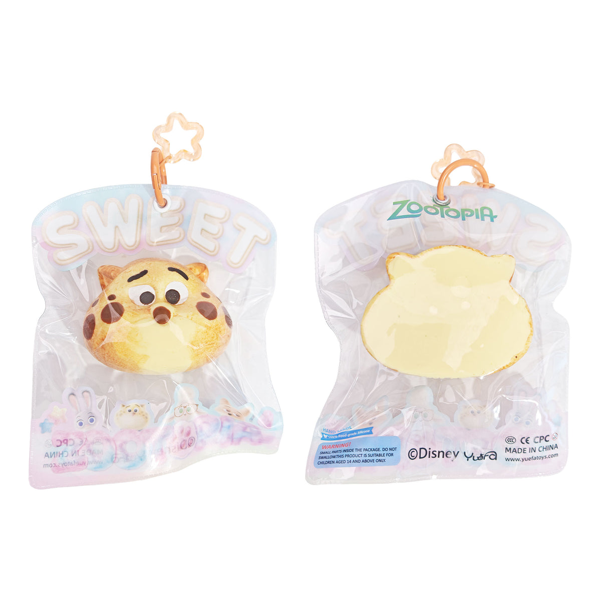 Zootopia Series Handmade LSR Liquid Silicone Squishy Toys – Soft Squeeze Sensory Toys, Cute Animal Characters