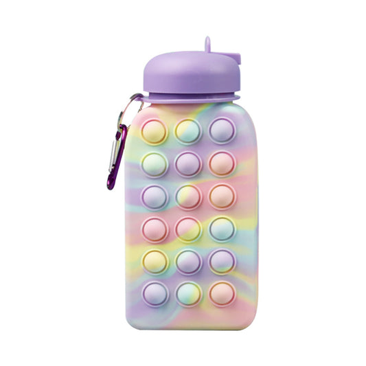 colorful Silicone Collapsible Water Bottle