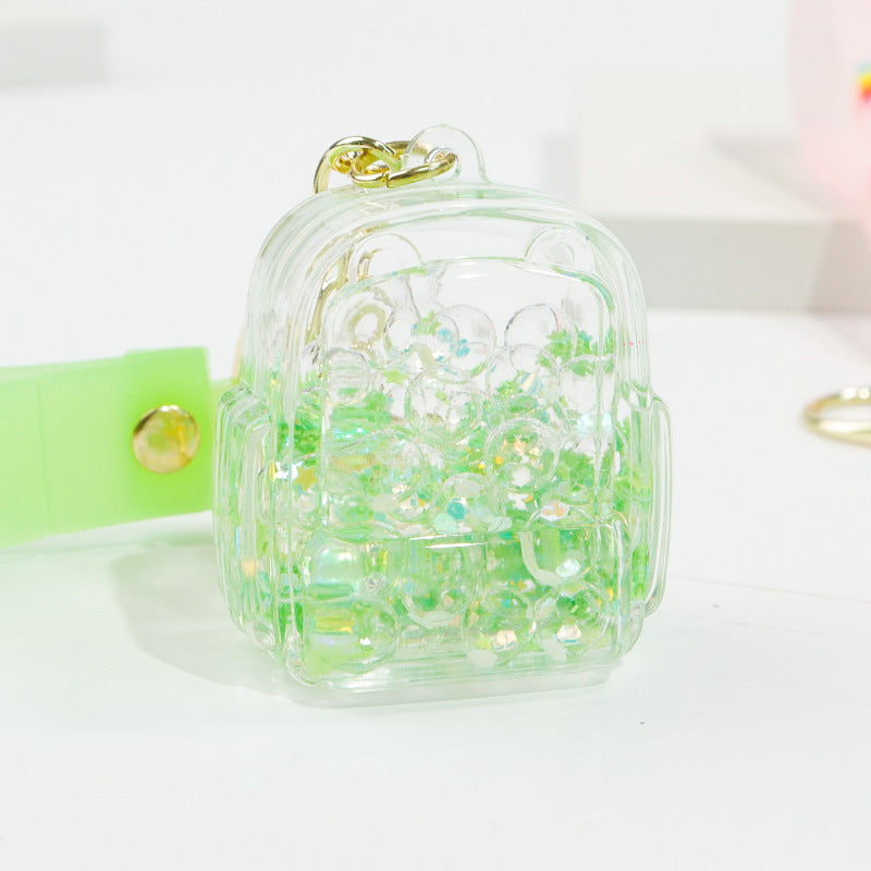 green Acrylic Keychain