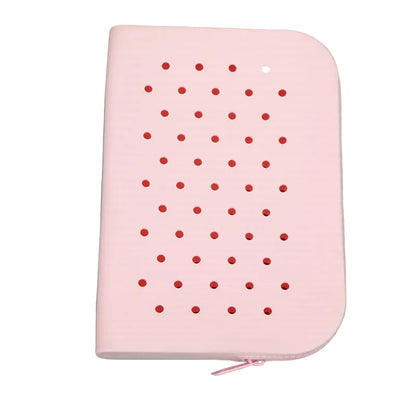 light pink Wide Student Pencil Case